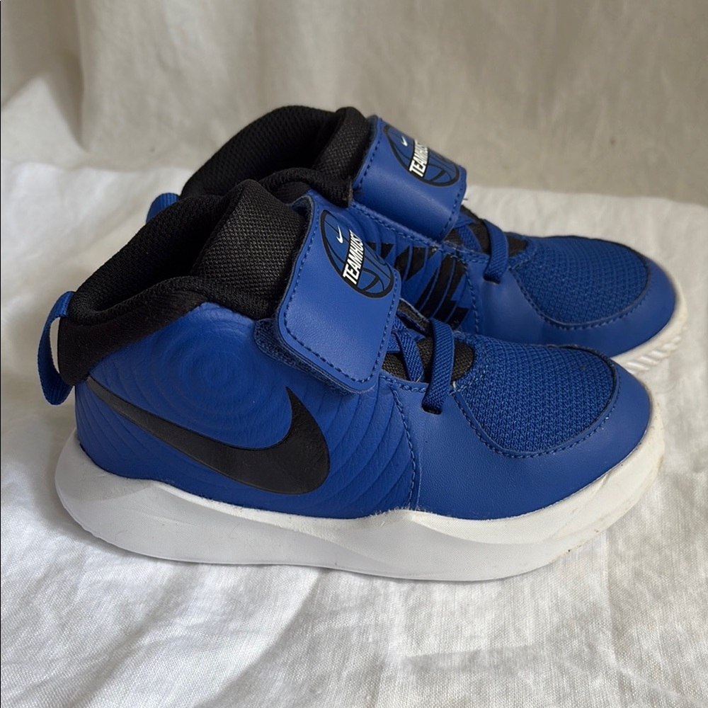 Nike Kids Blue Basketball Sneakers Shoes